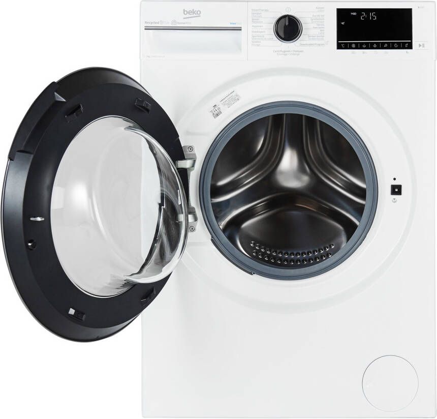Beko B3WFU57411W IronFast vrijstaande wasmachine voorlader