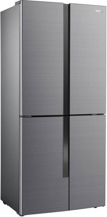 Etna Amerikaanse Koelkast MKV581RVS | Vrijstaande koelkasten | Keuken&Koken Koelkasten | 8715393336927