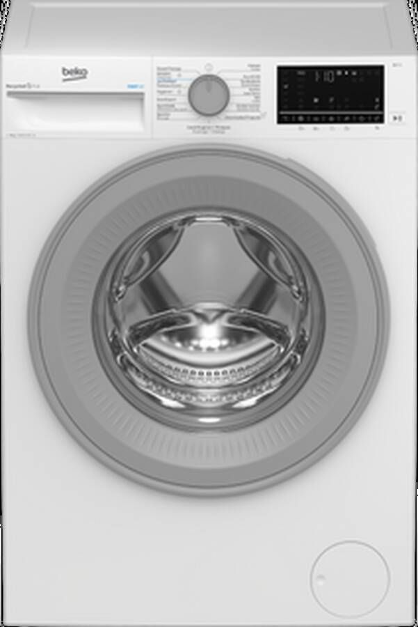Beko B3WT59610W IronFast RecycledTub™ Wasmachine 10% zuiniger dan energielabel A