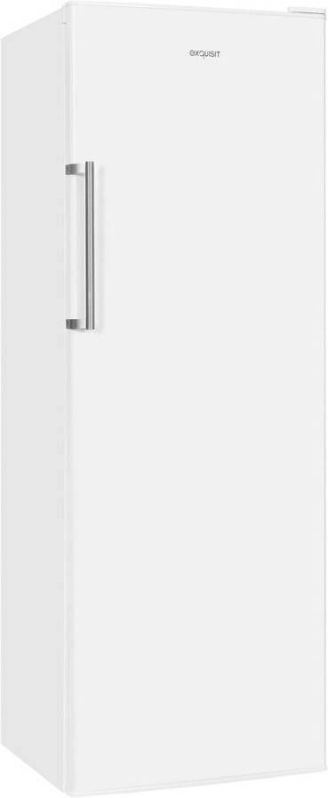 Exquisit KS350-V-H-040EW Koelkast RVS Handgreep 5 Jaar Garantie 331 Liter 40dB Wit