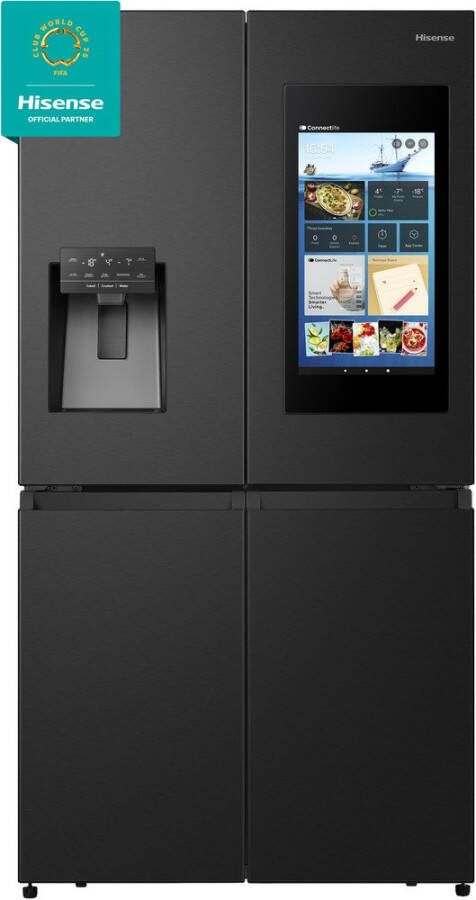 Hisense RQ760N4IFE Cross Door Amerikaanse Koelkast Koel-vriescombinatie