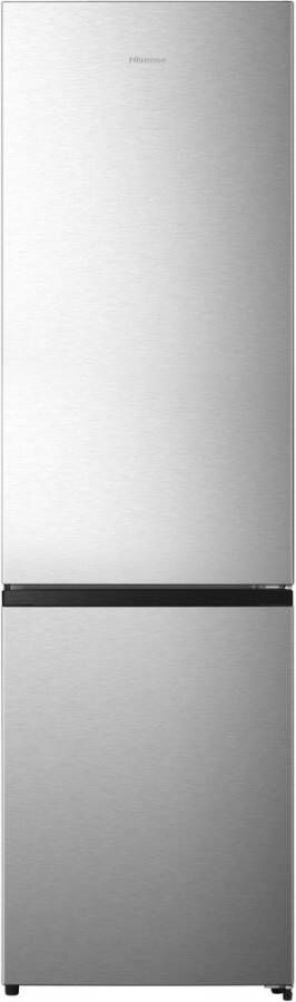 Hisense RB440N4ACA Koelkast met A Energielabel Koel-vriescombinatie No Frost RVS Multi-Air Flow Fast Freeze 35dB (A) -Inverter Compressor 336 Liter