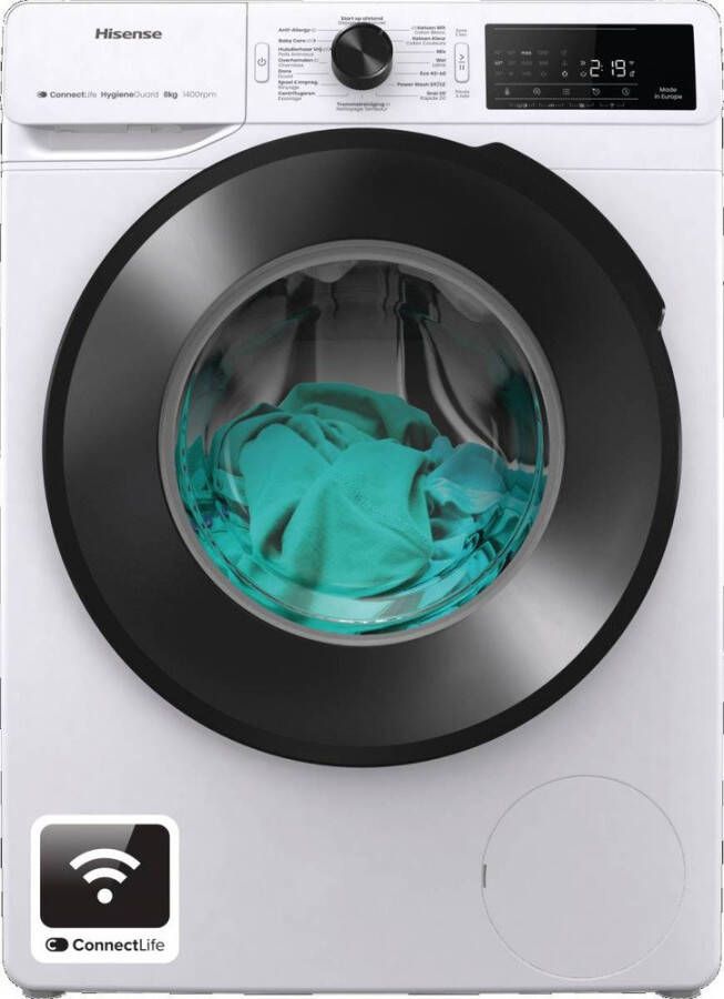 Hisense WF3V843BW BLX | Wasmachines | Huishouden&Woning Wassen&Drogen | 3838782866272 - Foto 2