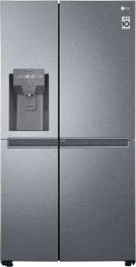 LG GSJV31DSXE amerikaanse koelkast Vrijstaand 634 l E Zilver