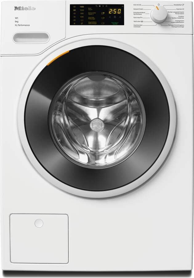 Miele WWD164 WCS wasmachine Voorbelading 9 kg 1400 RPM A Wit - Foto 1