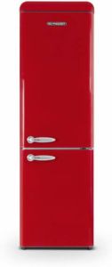 Schneider Retro Koel-vriescombinatie SCCB250VR Red