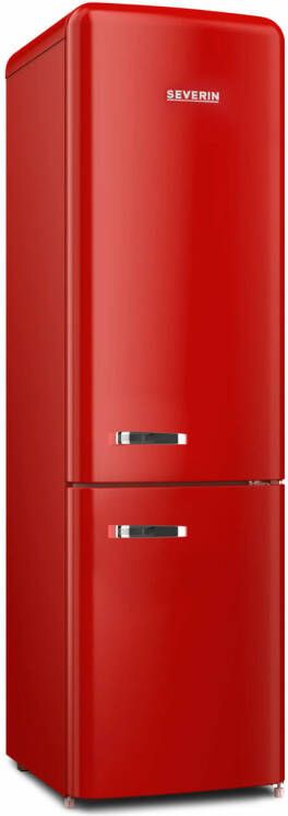 Severin Koelkast Diepvries RKG8927 Red | Vrijstaande koelkasten | Keuken&Koken Koelkasten | 4008146037986 - Foto 2