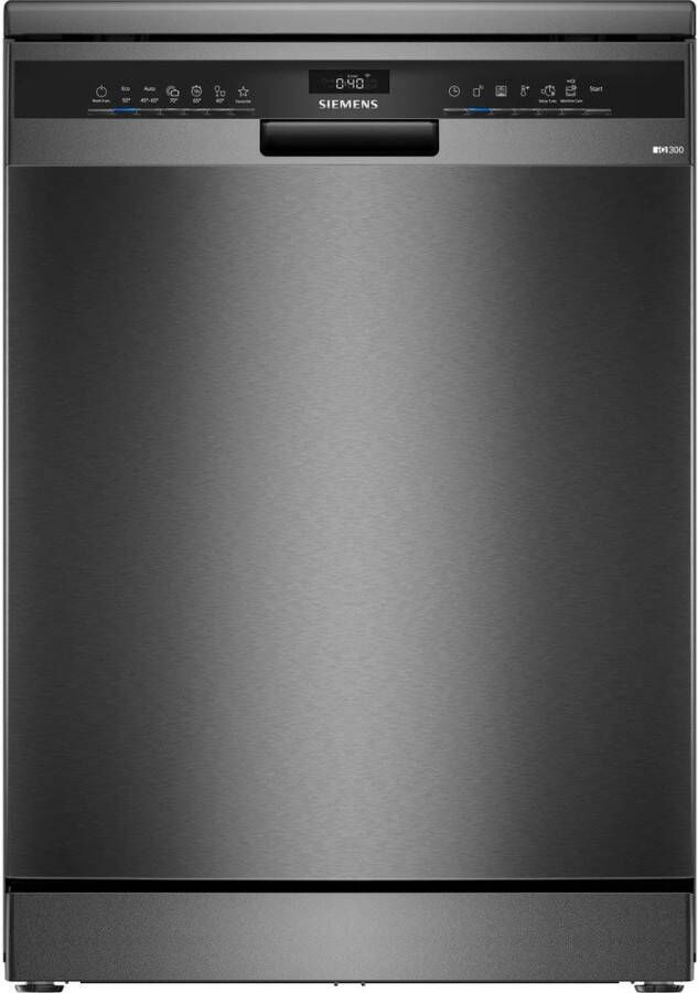 Siemens SN23EC03ME iQ300 Vrijstaande Vaatwasser Zwart Home Connect varioSpeed Plus je vaat tot wel drie keer zo snel schoon Intelligent autoOpen dry: snel en energiezuinig - Foto 4