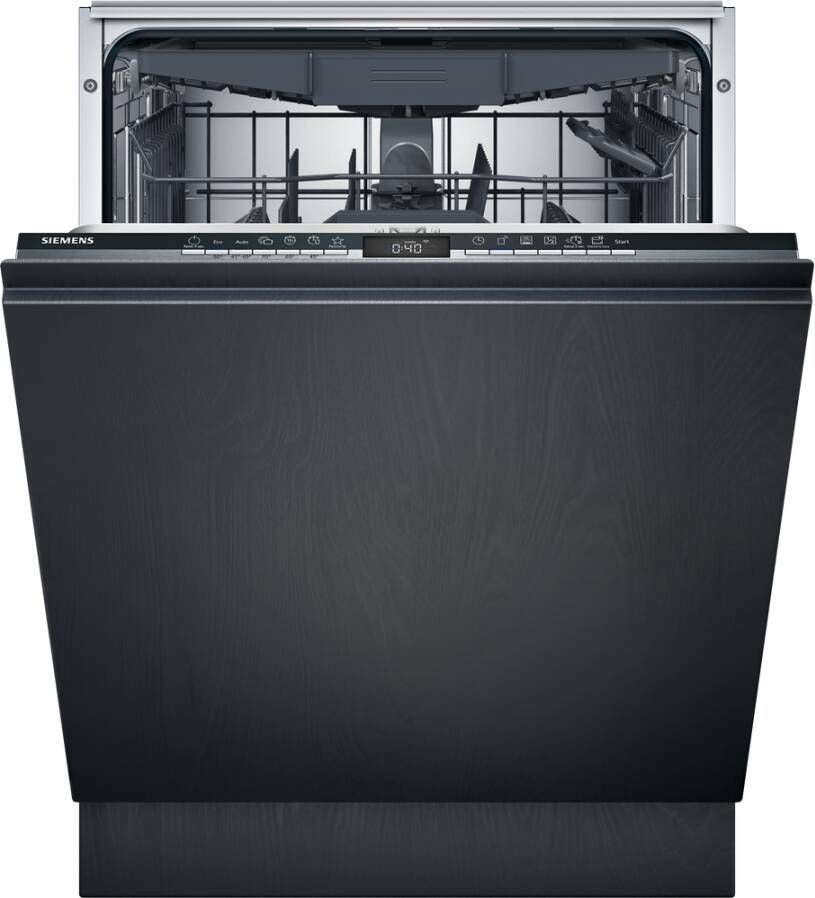 Siemens SN63EX01CE iQ300 Inbouwvaatwasser Volledig integreerbaar Zeer stil 60 cm varioSpeed Plus je vaat tot wel drie keer zo snel schoon Home connect Timelight