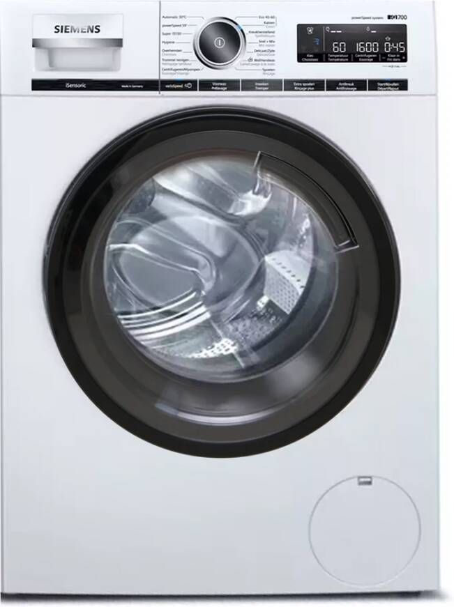 Siemens WM14VM0EFG iQ700 Wasmachine 1400 rpm NL FR display Energielabel A Zeer stil - Foto 2