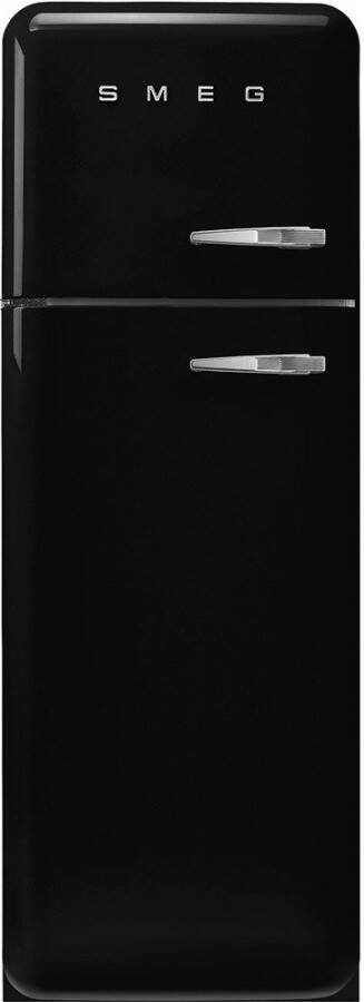 Smeg FAB30LBL5 Vrijstaande Koel-vriescombinatie 50's Style Zwart