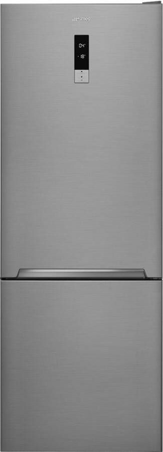 Smeg FC48XDNE koel-vriescombinatie Vrijstaand 481 l E Roestvrijstaal