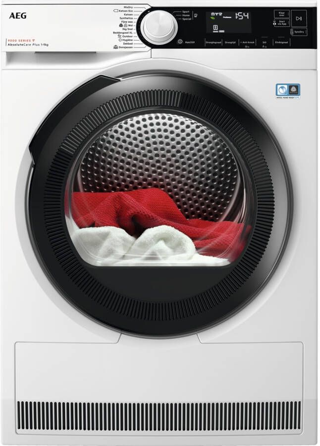 AEG TR959M4C 9000 serie AbsoluteCare Plus Wasdroger Warmtepompdroger Energielabel A+++ 9kg - Foto 3