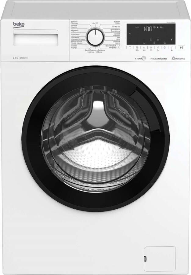 Beko WTV9716XBWST SteamCure vrijstaande wasmachine voorlader