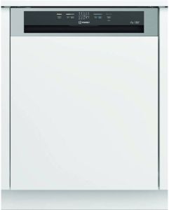 Indesit DBE 2B19 A X Semi-ingebouwd half geïntegreerde vaatwasser 14 couverts F