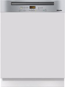 Miele G 5222 SCi CLST Inbouw Half geïntegreerd Nishoogte 80 5 87 cm half geïntegreerde inbouw vaatwasser