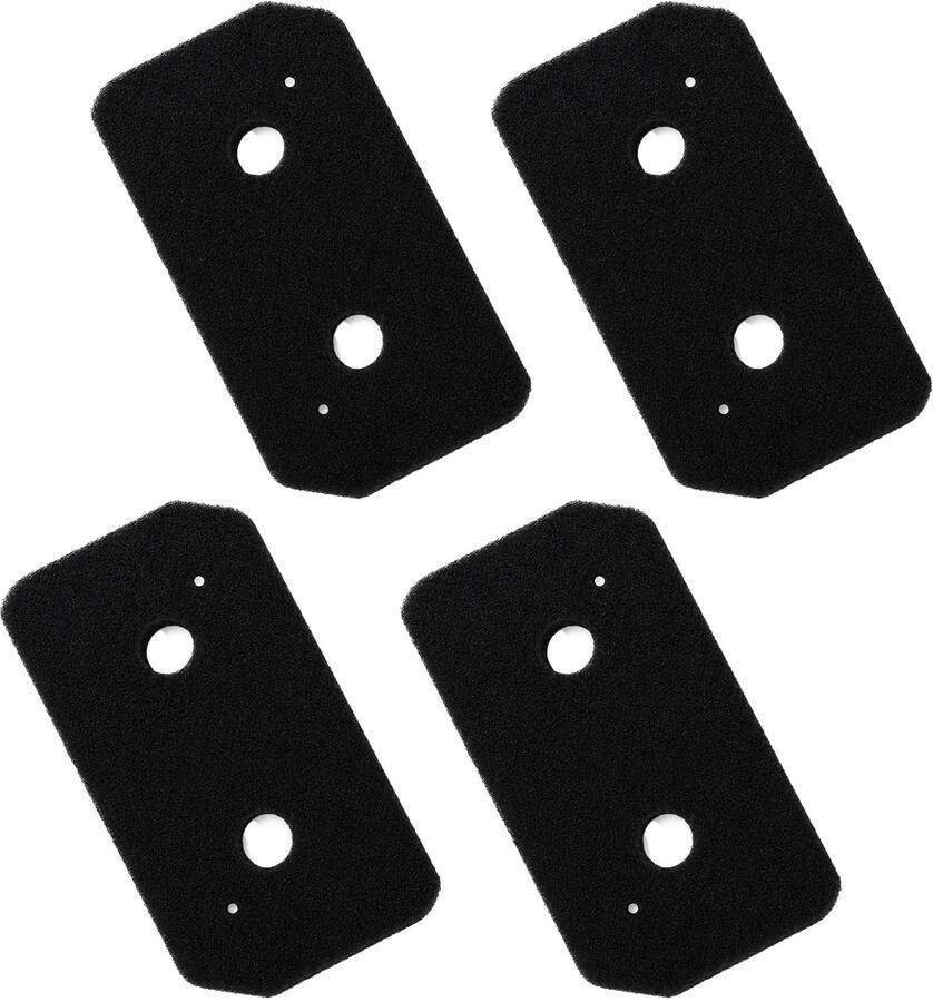 4 Stuks Drogerfilter Vervangende Schuimspons 12007650 Compatibel met tegen Pluis en Stof voor Warmtepompdroger Condensdroger en Wasdroger Onderhoud