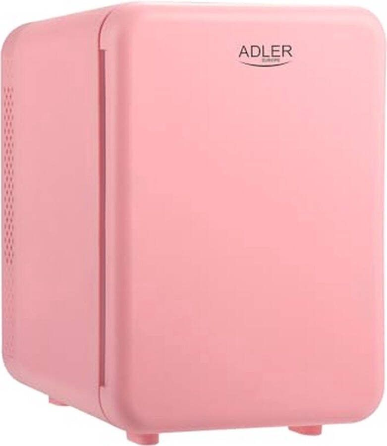 Adler Ad 8084 Mini Koelkast Met één Deur Roze 4 Liters EU Plug 220V Kleine Koelkast Tafelmodel koelkast