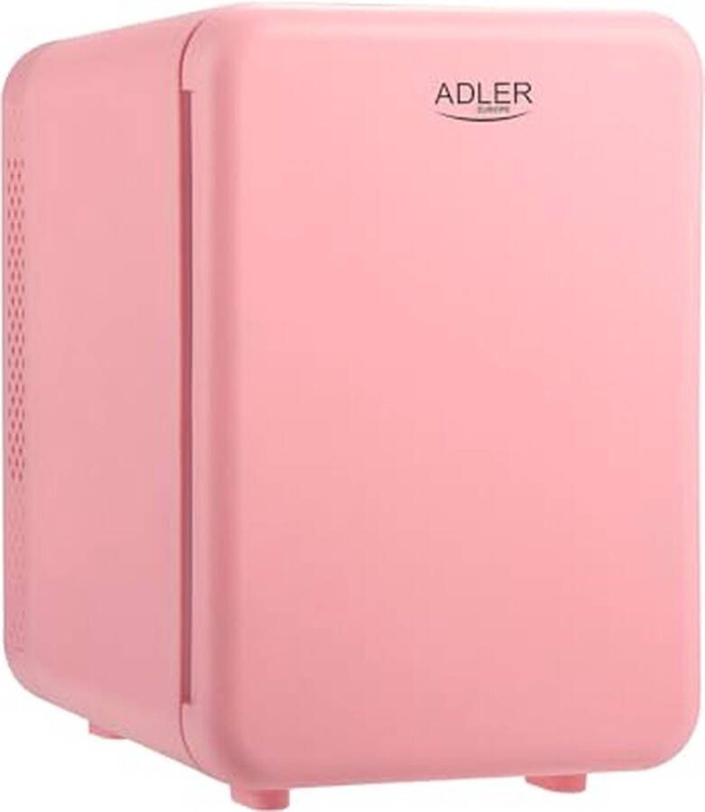 Adler EUROPE AD 8084 Tragbarer Mini-koelkast 4L koelen en verwarmen voor thuis en in de auto Roze
