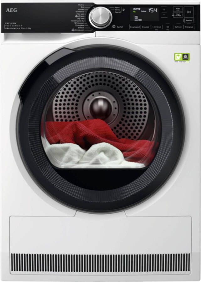 AEG 9000 AbsoluteCare Plus Warmtepomp Droger 9 kg TR9HAMBURG