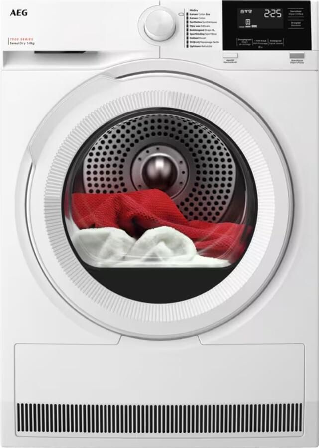 AEG Droogkast Warmtepomp TR79A34B 9kg 7000 SensiDry Serie