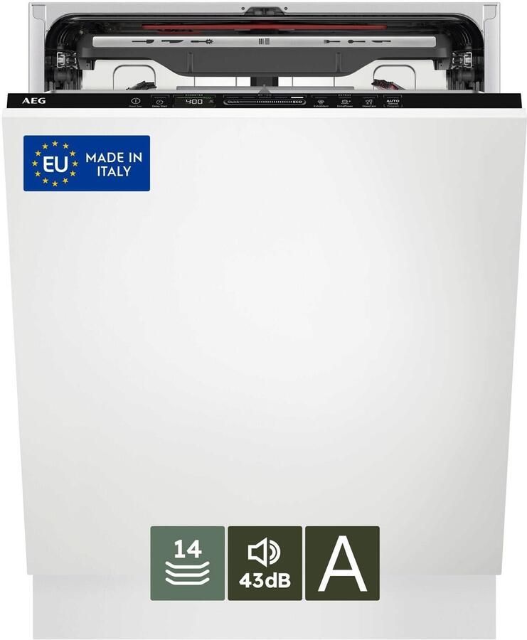 AEG FSE76727P EcoLine 7000 Series Inbouwvaatwasser Volledig ingebouwd 60 cm 14 couverts - Foto 2