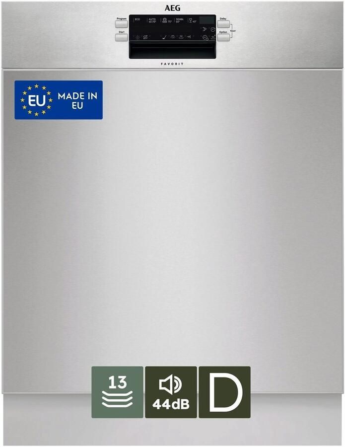 AEG FUS5360CZM 6000 SERIE Inbouw Vaatwasser - Foto 5