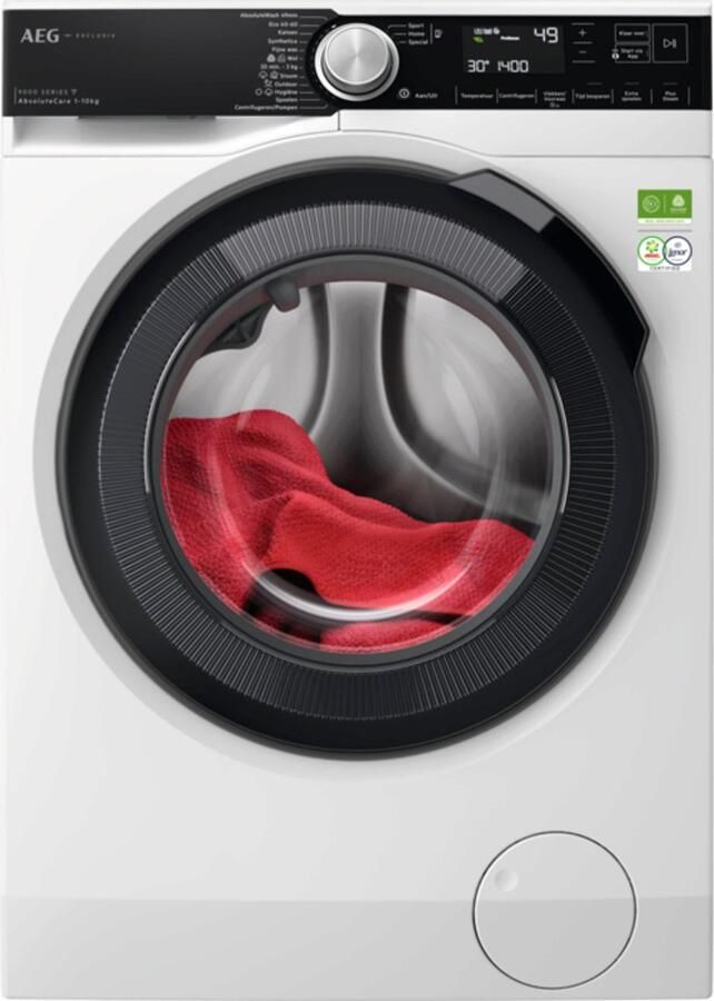 AEG LR97HAMBURG wasmachine Voorlader 10 kg 1400 RPM Wit