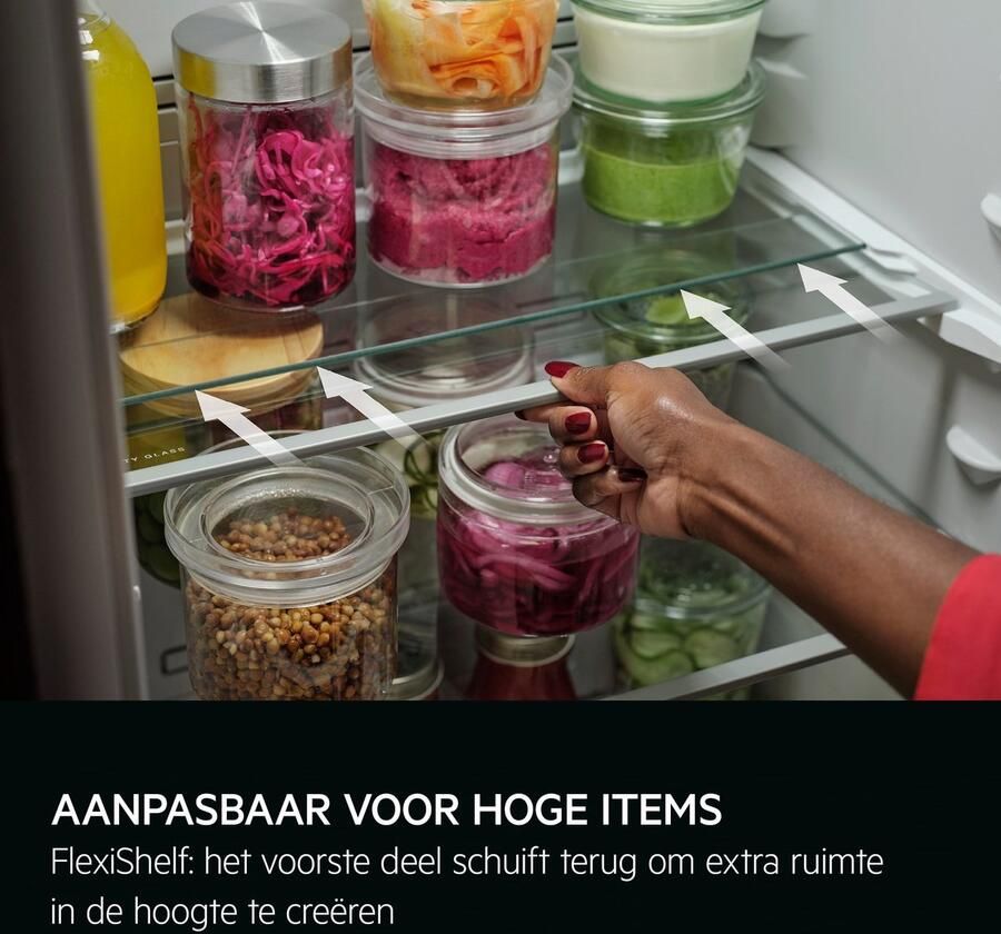 AEG Koelkast inbouw 122.5 cm NSK5O122DC - Foto 2