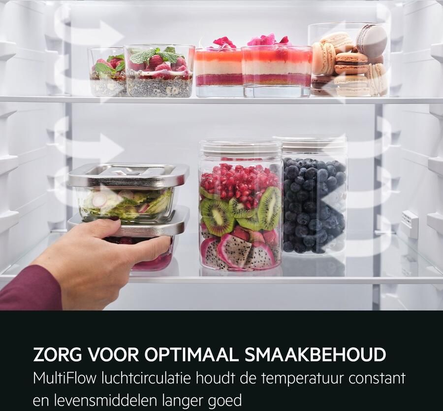AEG 7000 GreenZone Koel vrieskast inbouw 178 cm TC7MS181CF
