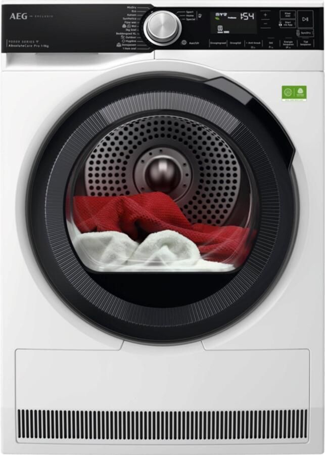 AEG 9000X AbsoluteCare Pro Warmtepomp Droger 9 kg TR97MUNCHEN