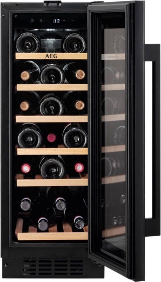 AEG AWUS020B5B Inbouw wijnkoelkast zwart 20 flessen 82 cm - Foto 3