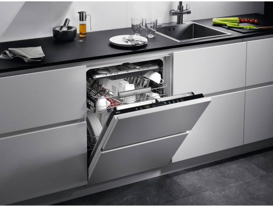 AEG FSE76738P EcoLine 7000 serie GlassCare Inbouwvaatwasser Inbouw volledig 14 couverts Energielabel A - Foto 4