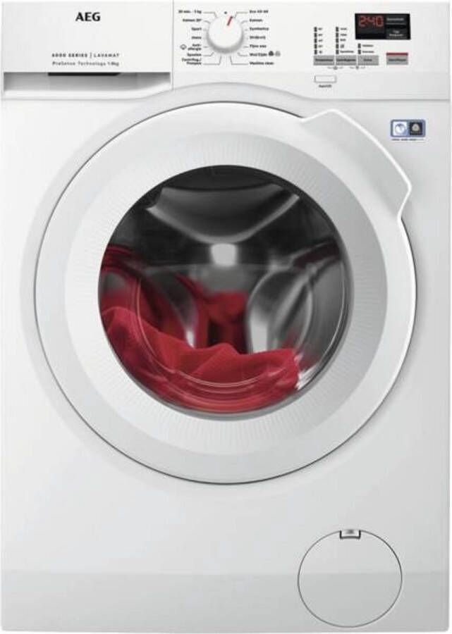 AEG LF6KIEL 6000 serie ProSense wasmachine voorlader 8 kg - Foto 3