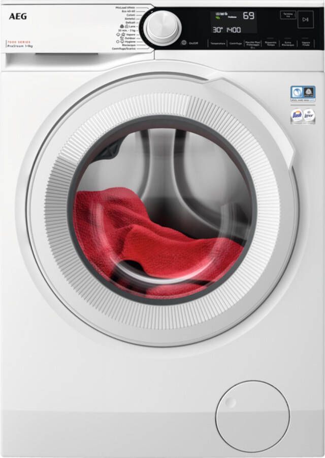 AEG LR7D94GW wasmachine Voorbelading 9 kg 1400 RPM Wit