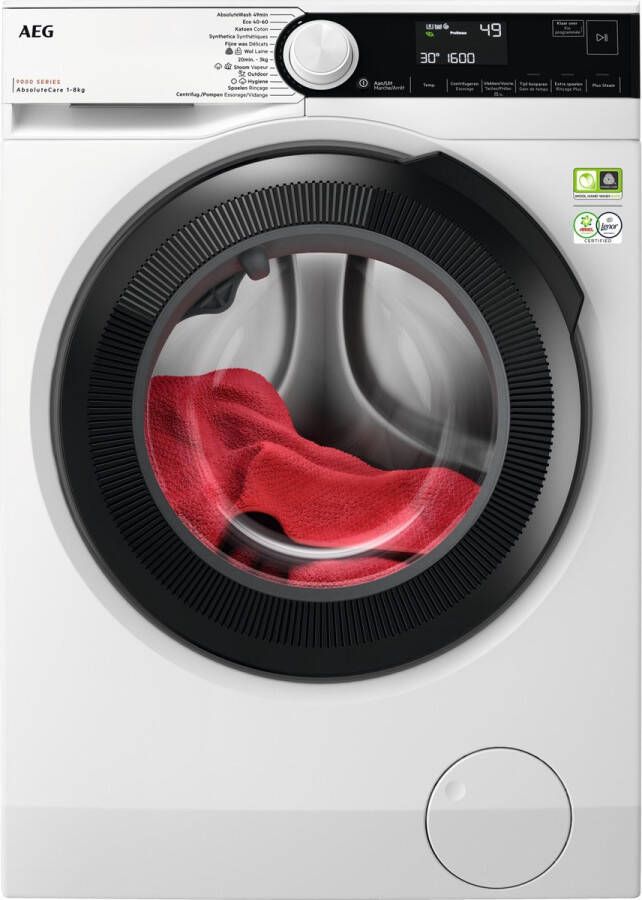 AEG LR9586BN4 – 9000 serie AbsoluteCare Wasmachine Wasmachines 30% zuiniger dan energielabel A - Foto 1