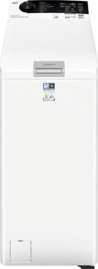 AEG LTR7STEAM 7000 serie ProSteam Wasmachine bovenlader Energielabel A 1300 toeren 7 kg