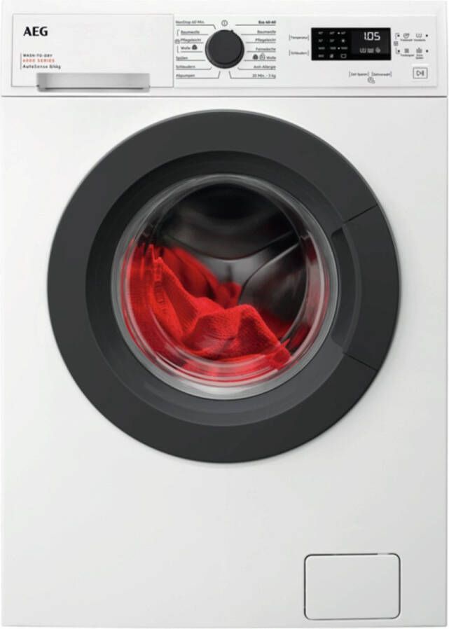 AEG LWK6A50680 Voorbelading Vrijstaand Wit Links LED 52 l