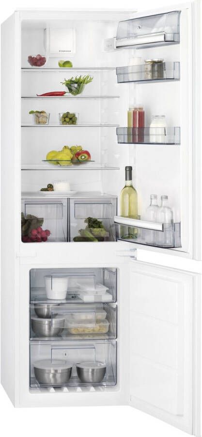 AEG 6000 serie TwinTech¨ NoFrost Koel vrieskast inbouw 178 cm SCB618E6TS