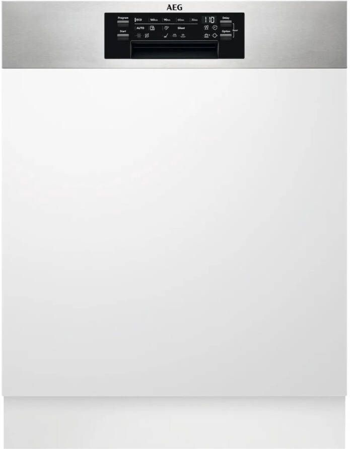AEG Series 7000 FEE7671APM Inbouwvaatwasser Semi-ingebouwd 14 couverts Energielabel A