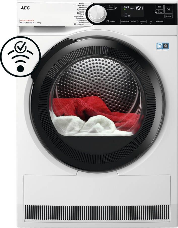 AEG TR959M4C 9000 serie AbsoluteCare Plus Wasdroger Warmtepompdroger Energielabel A+++ 9kg - Foto 2