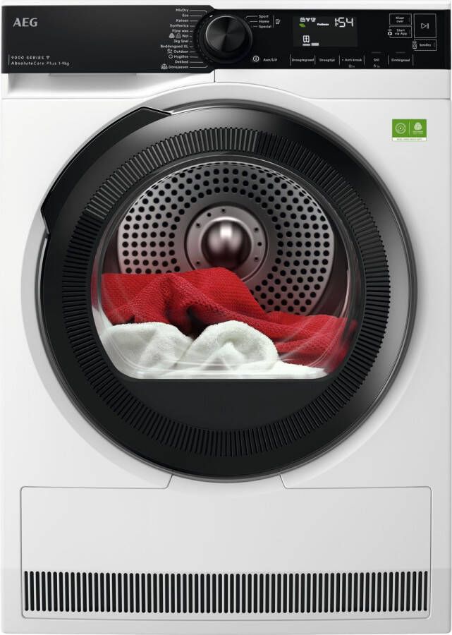 AEG TR969PB4C 9000 AbsoluteCare Plus Warmtepomp Droger EcoLine 9 kg