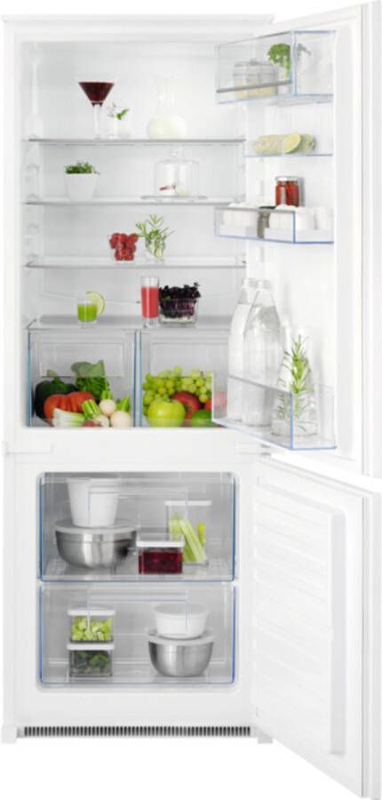 AEG TSC5S142ES inbouw koelvriescombinatie 145 cm sleepdeur Lowfrost - Foto 2