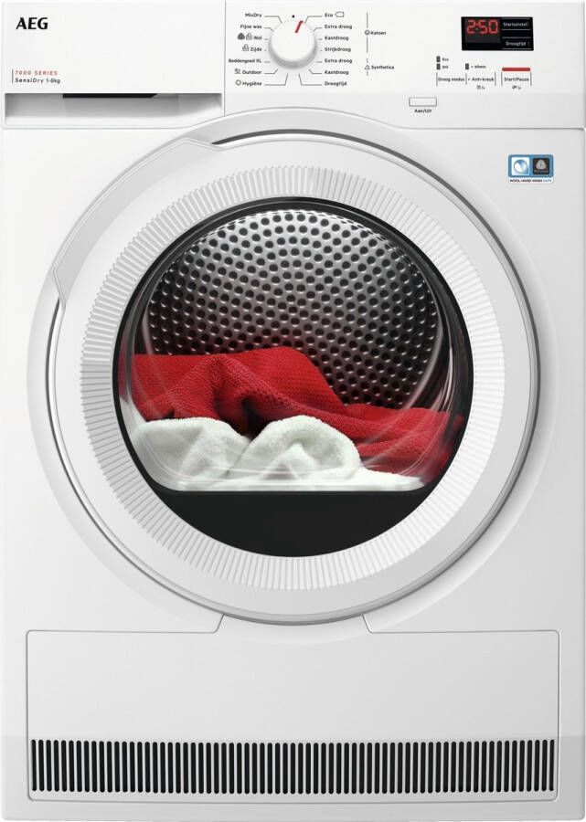 AEG TR718A2B 7000 serie SensiDry Wasdroger Warmtepompdroger 8kg A+++ - Foto 3