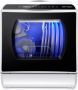 AIRMSEN -Tafelmodel-Vaatwasser-Compact-Mini-Vaatwasser-5+1-programma's-5L-waterreservoir-2-watertoevoermodi-Automatische droging-72-uur ventilatie-Geschikt voor babyflessen-fruitreiniging-appartementen-campers - Thumbnail 1