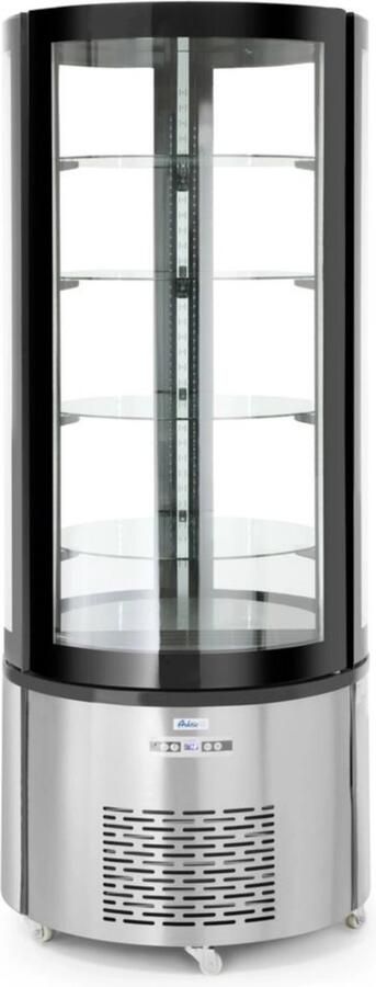 Arktic Gebaksvitrine Rond 360L LED Geforceerd 230V 460W Ø680x1755mm