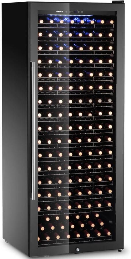 Arktic Serie Wijnkoelkast 224 Flessen Statische Koeling LED-Verlichting