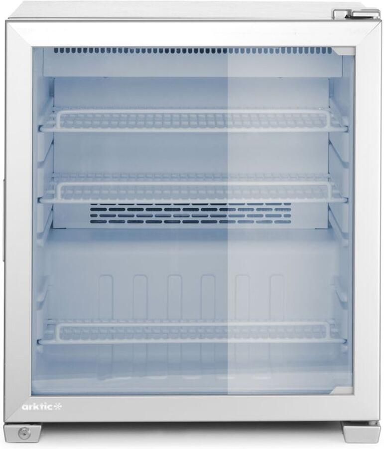 HENDI Arktic Compacte vriesvitrine – 90L – driedubbel glas – LED verlichting – 620x593x680 mm - Foto 3