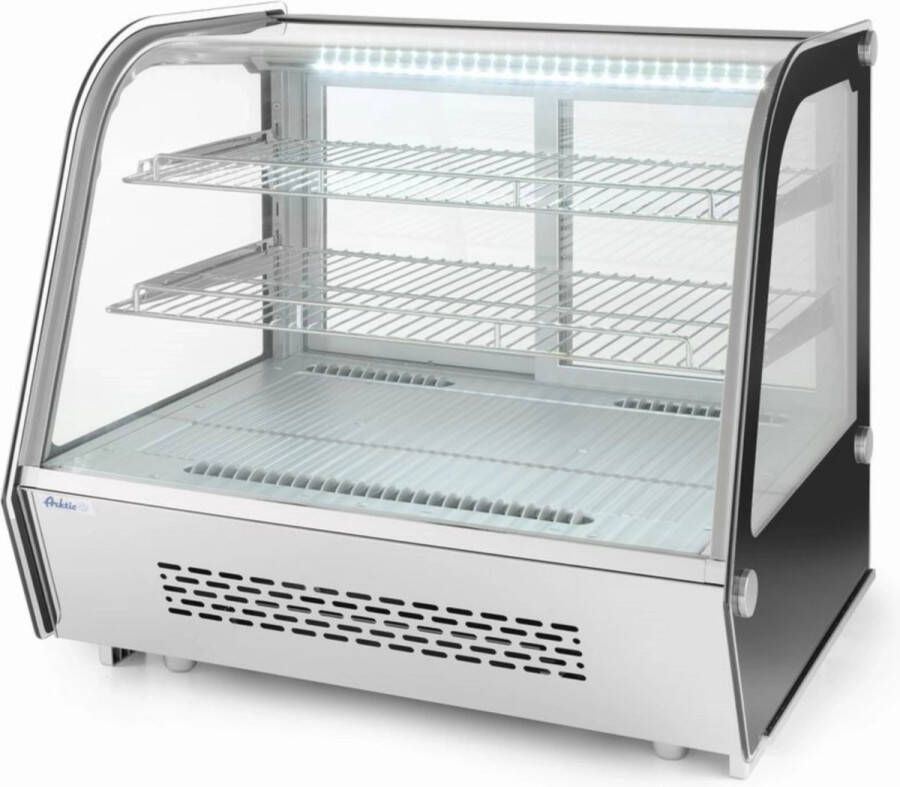 Arktic Gebaksvitrine – 120L – dubbelglas – LED-verlichting – geforceerde koeling - Foto 1