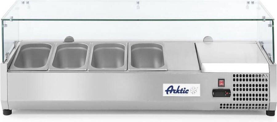 Arktic Hendi Opzetkoelvitrine GN 1 3 43 x 39 5 x 121 cm